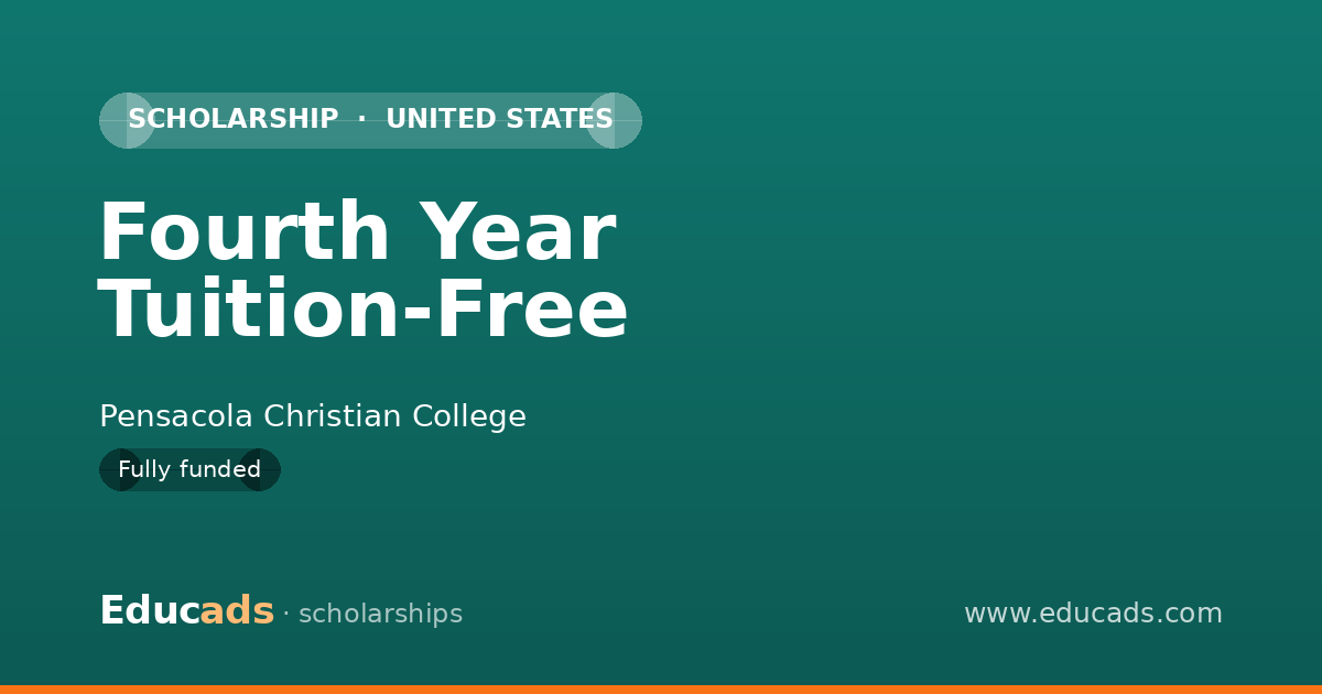 Fourth Year Tuition-Free scholarship