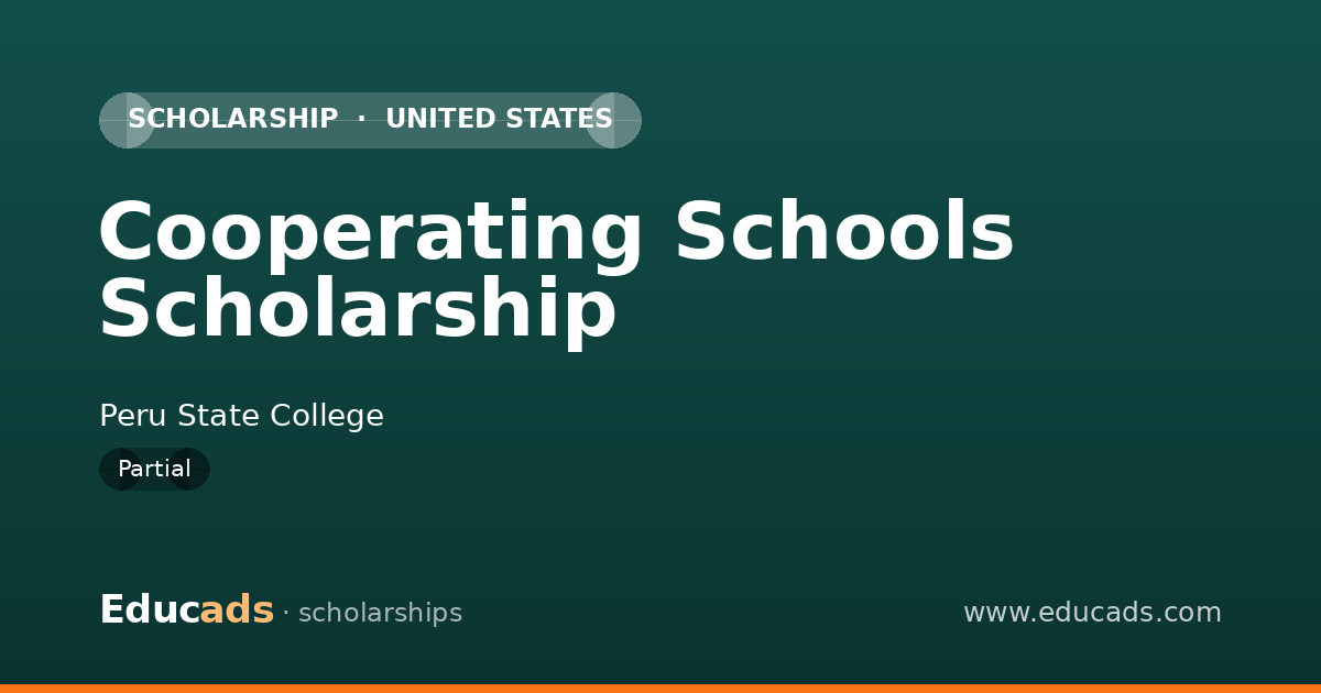Cooperating Schools Scholarship scholarship