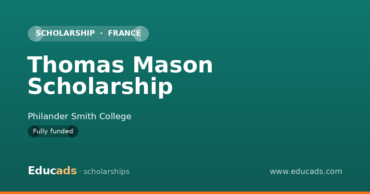 Thomas Mason Scholarship scholarship