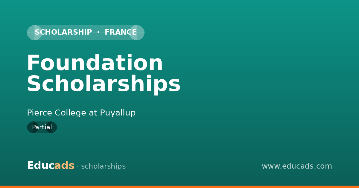 Foundation Scholarships scholarship