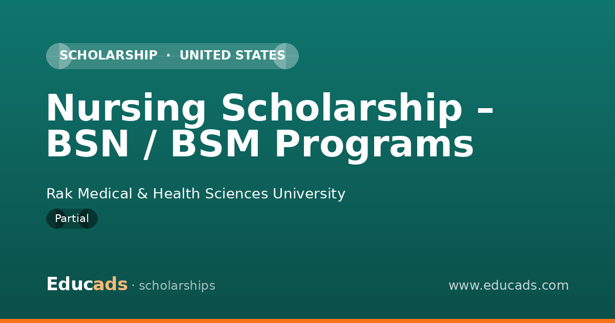 Nursing Scholarship – BSN / BSM Programs scholarship