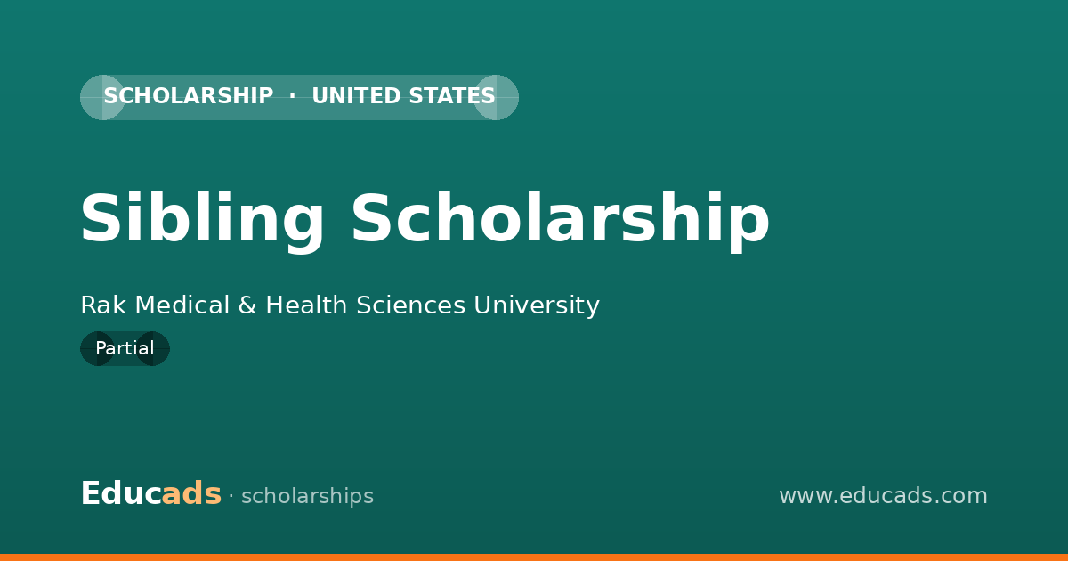 Sibling Scholarship scholarship