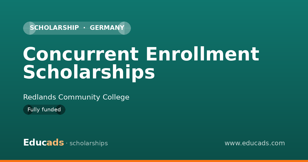 Concurrent Enrollment Scholarships scholarship