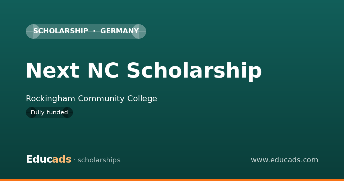 Next NC Scholarship scholarship