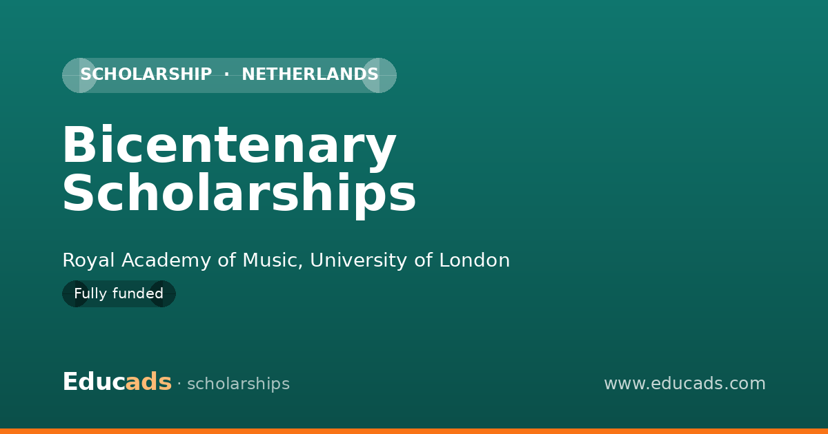 Bicentenary Scholarships scholarship