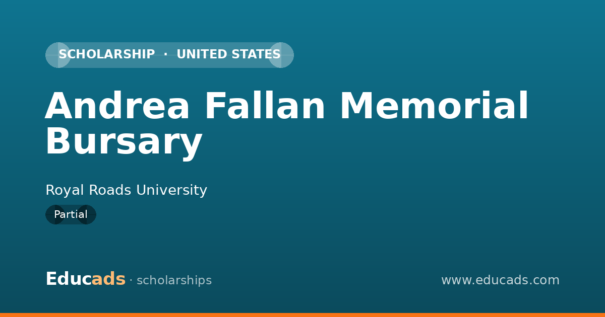 Andrea Fallan Memorial Bursary scholarship