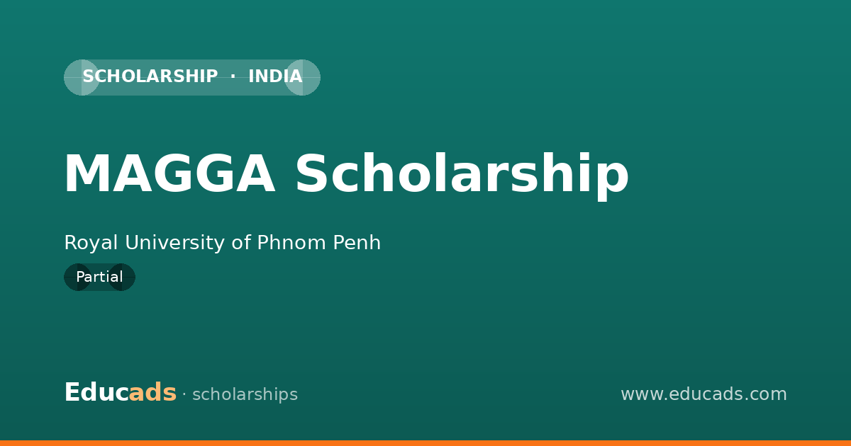 MAGGA Scholarship scholarship