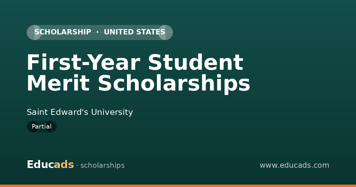 First-Year Student Merit Scholarships scholarship