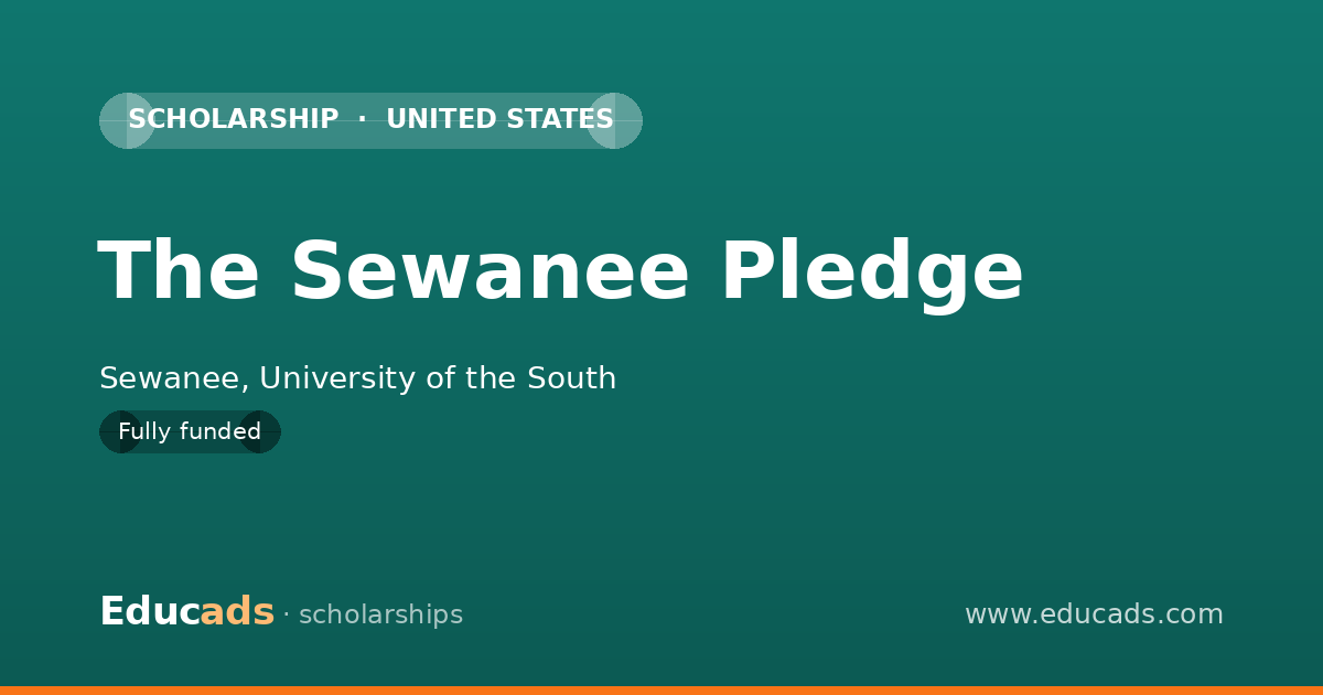 The Sewanee Pledge scholarship