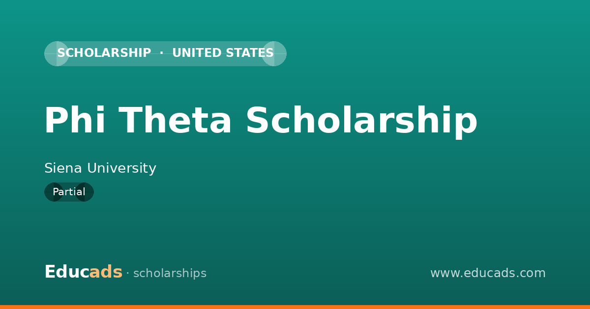 Phi Theta Scholarship scholarship