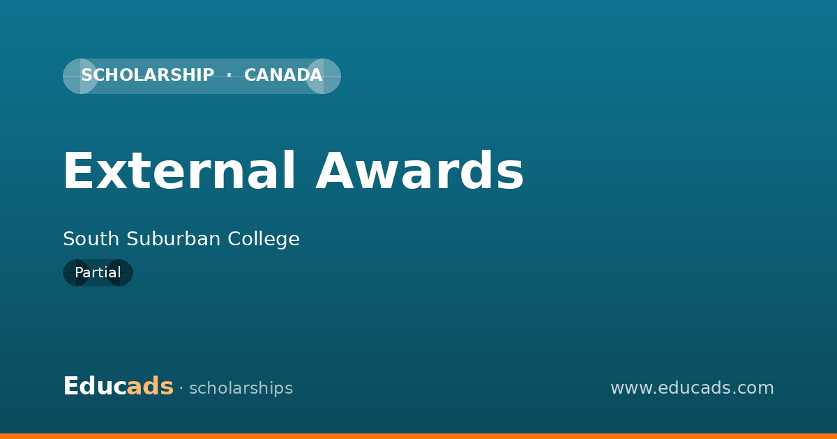 External Awards scholarship