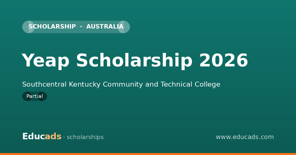 Yeap Scholarship 2026 scholarship