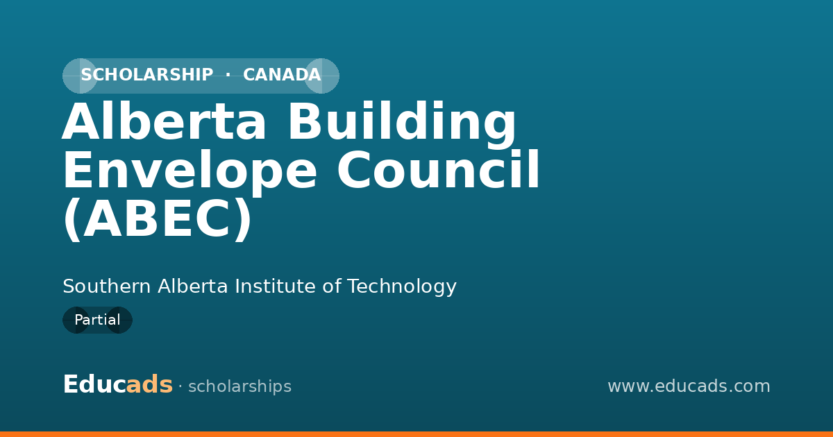 Alberta Building Envelope Council (ABEC) scholarship
