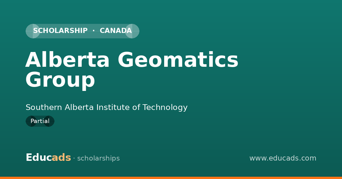 Alberta Geomatics Group scholarship