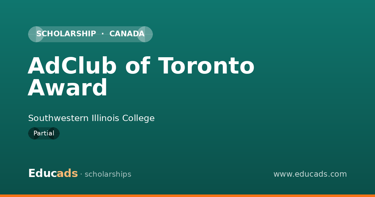 AdClub of Toronto Award scholarship