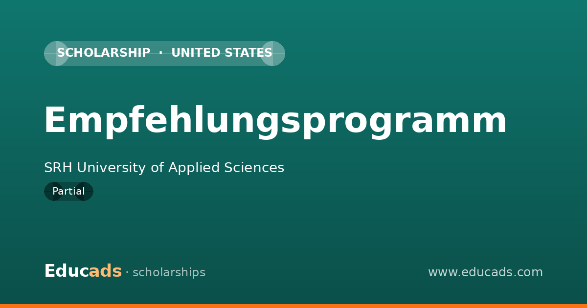 Empfehlungsprogramm scholarship