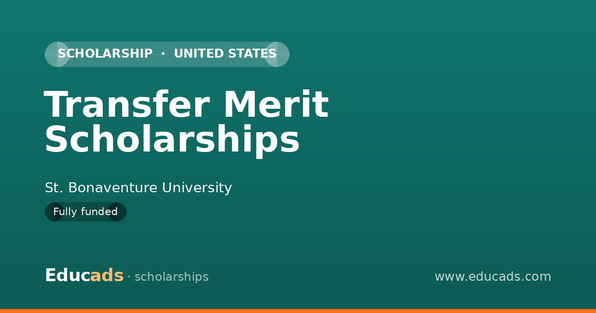 Transfer Merit Scholarships scholarship