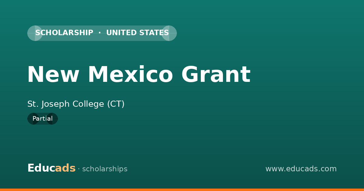 New Mexico Grant scholarship