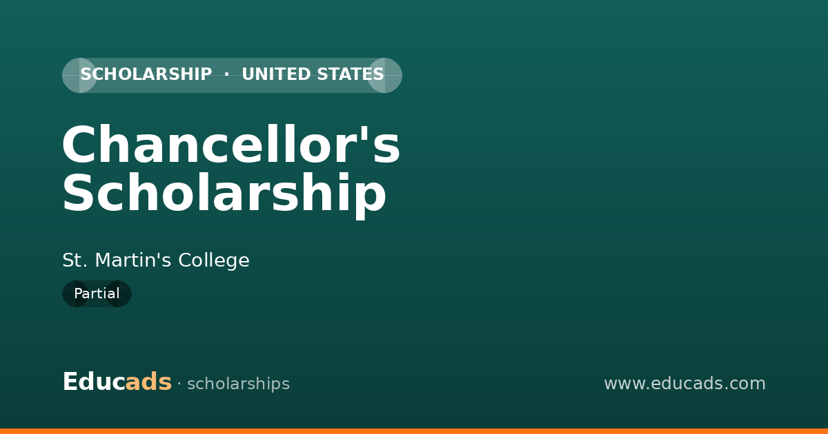 Chancellor's Scholarship scholarship