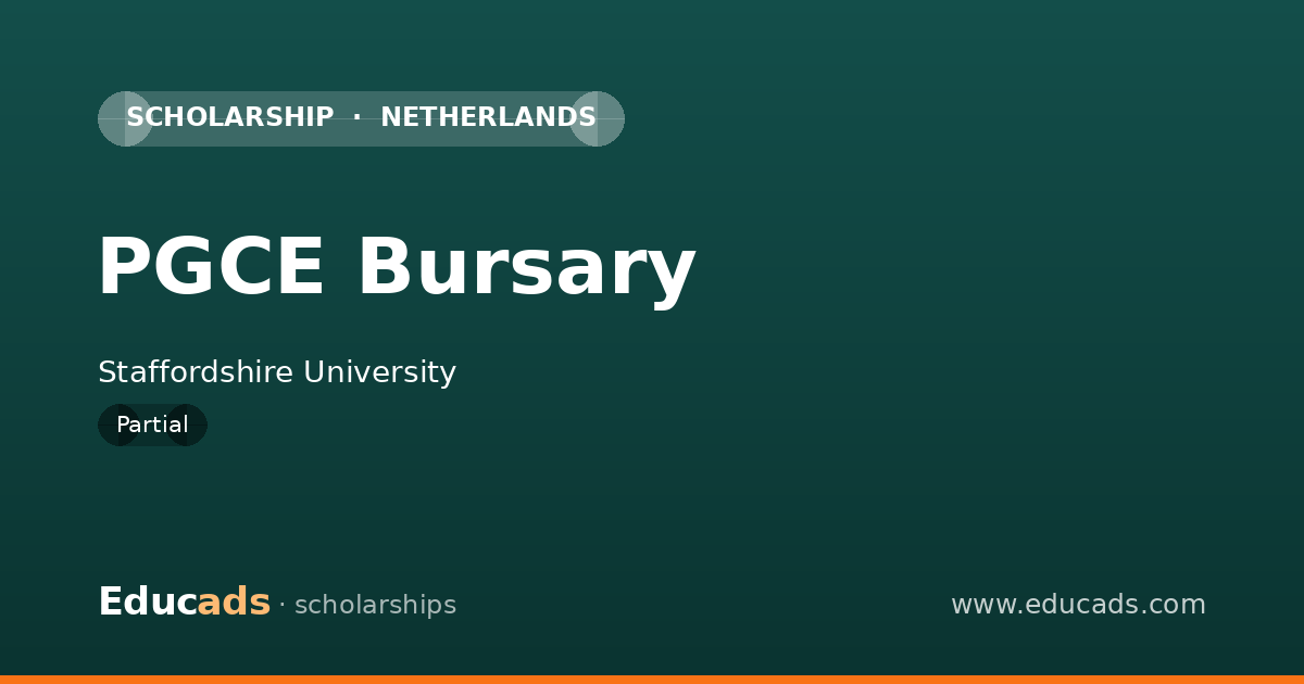 PGCE Bursary scholarship