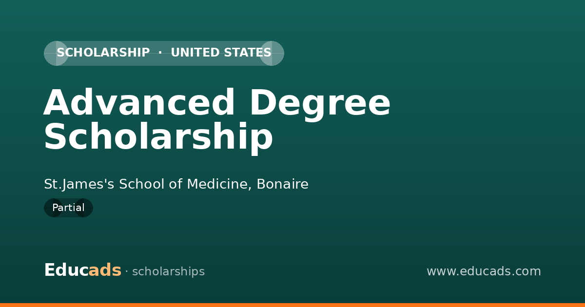 Advanced Degree Scholarship scholarship