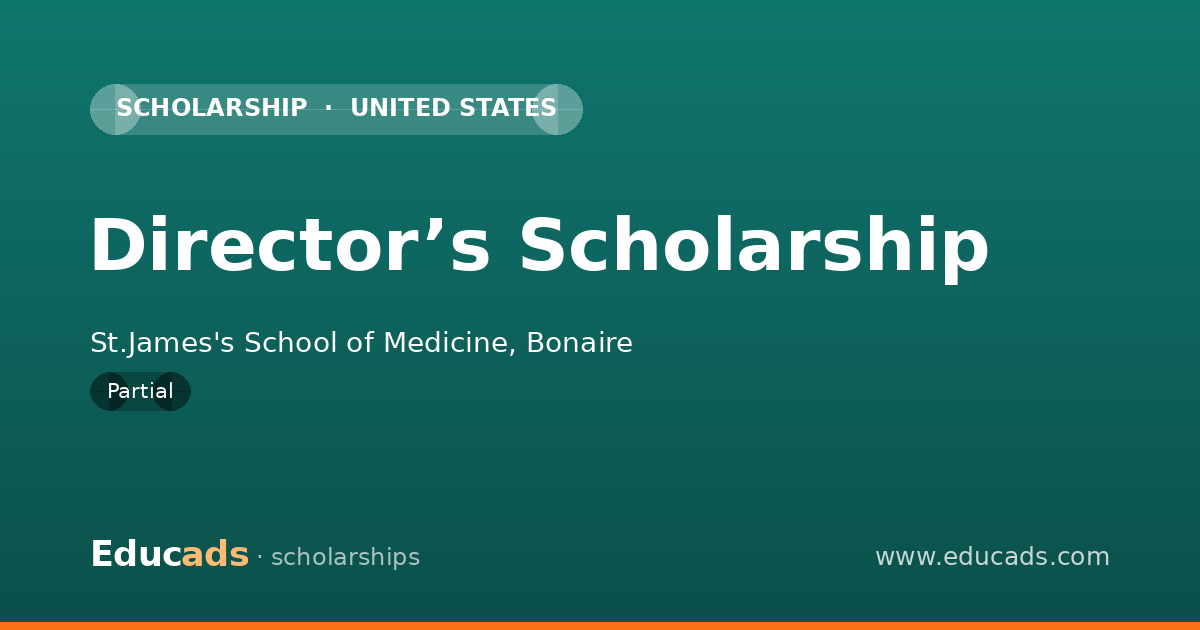 Director’s Scholarship scholarship