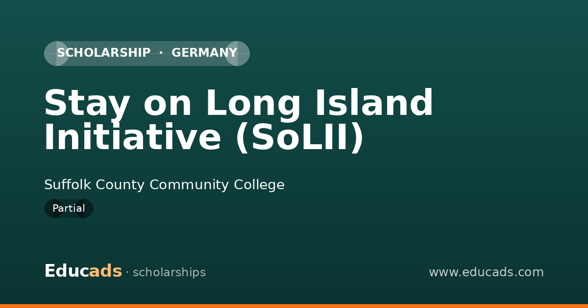 Stay on Long Island Initiative (SoLII) scholarship