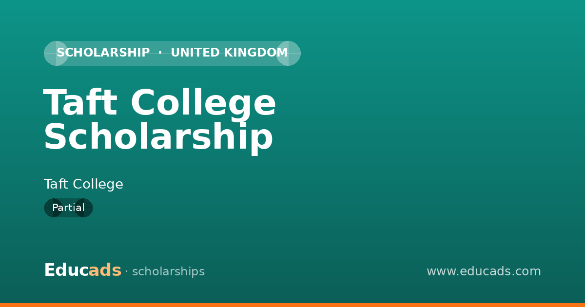 Taft College Scholarship scholarship