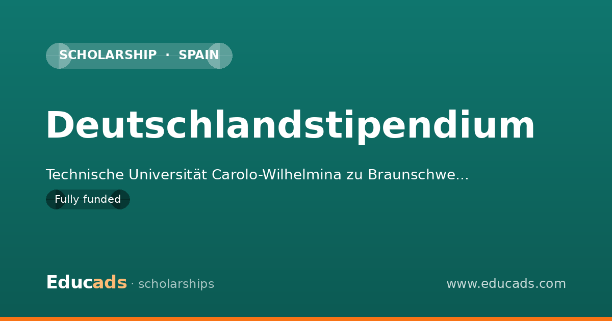 Deutschlandstipendium scholarship
