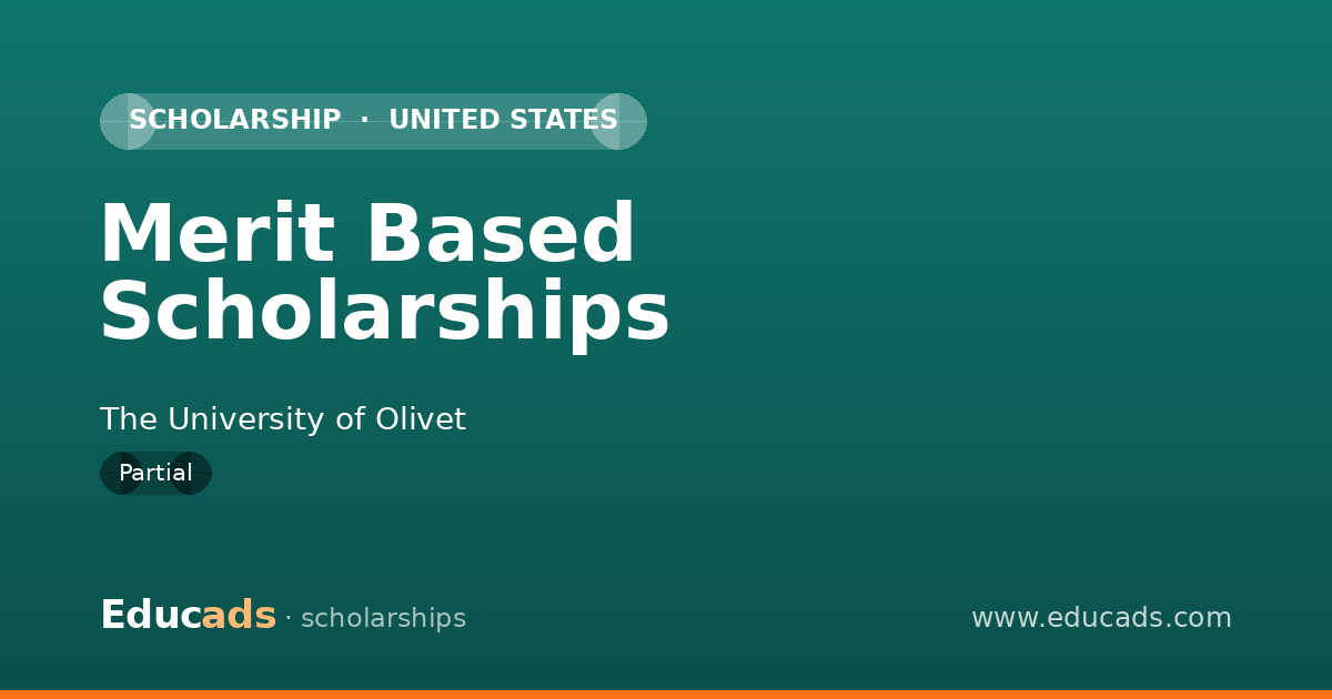 Merit Based Scholarships scholarship