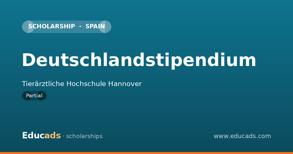 Deutschlandstipendium scholarship