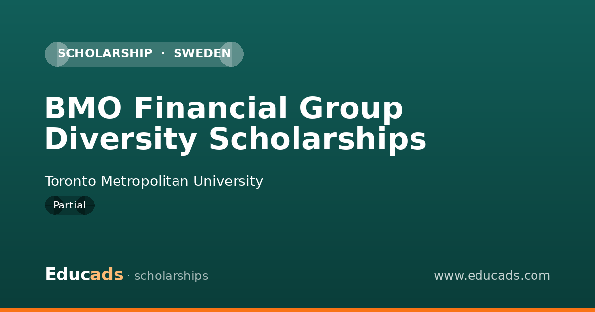 BMO Financial Group Diversity Scholarships scholarship