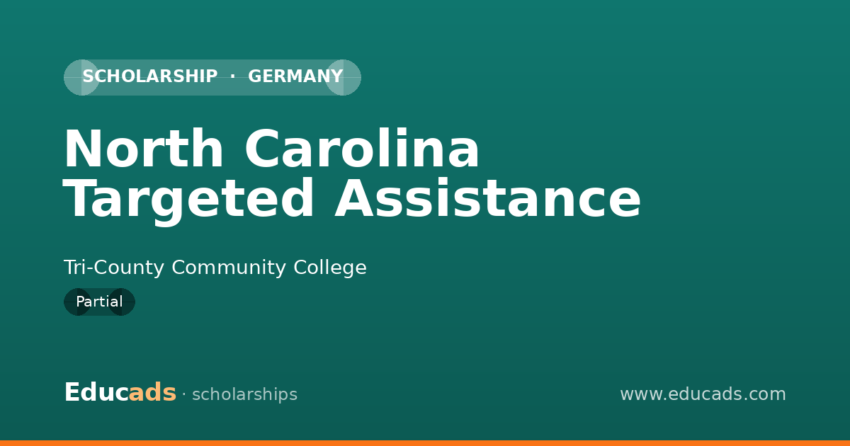 North Carolina Targeted Assistance scholarship
