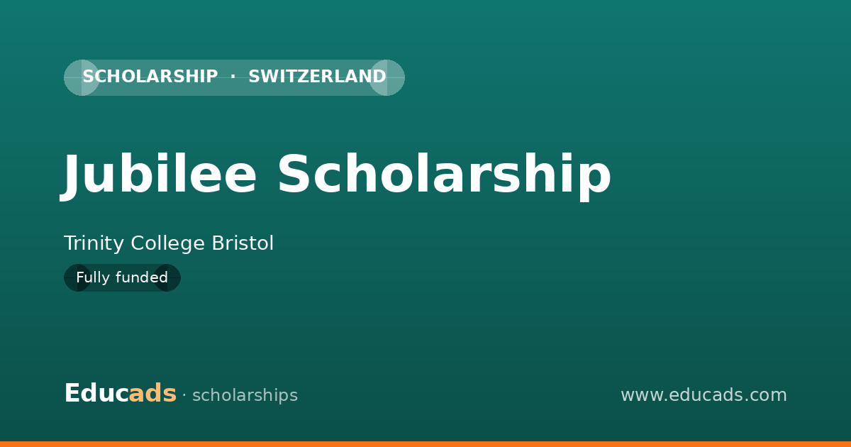 Jubilee Scholarship scholarship