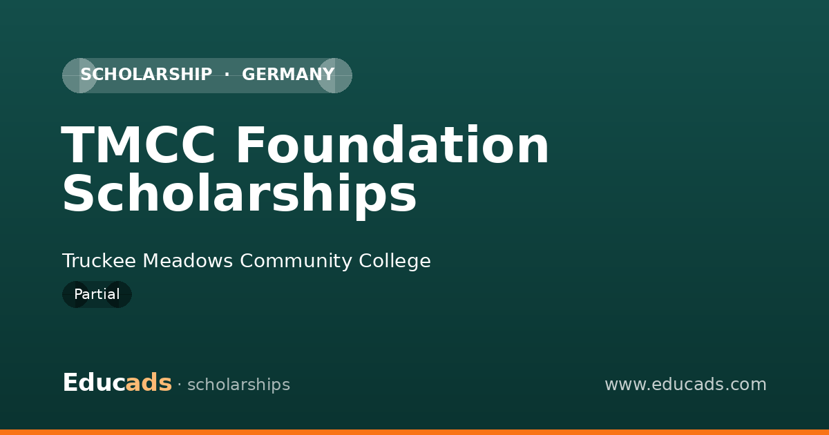 TMCC Foundation Scholarships scholarship