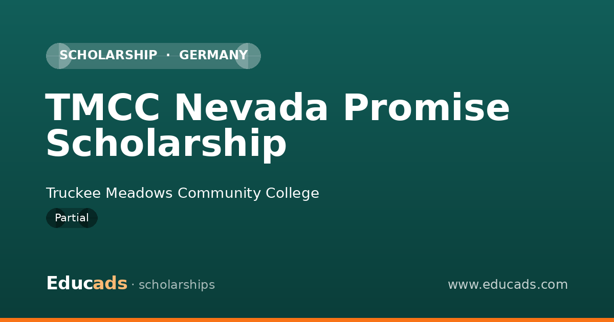 TMCC Nevada Promise Scholarship scholarship