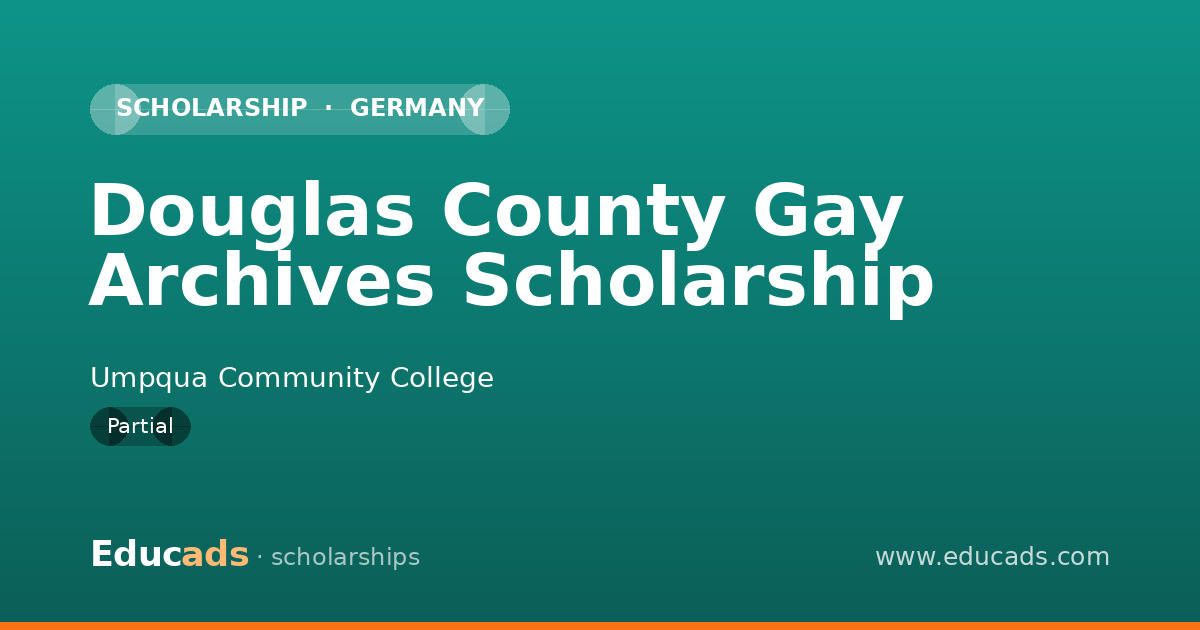 Douglas County Gay Archives Scholarship scholarship