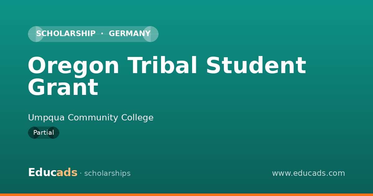 Oregon Tribal Student Grant scholarship