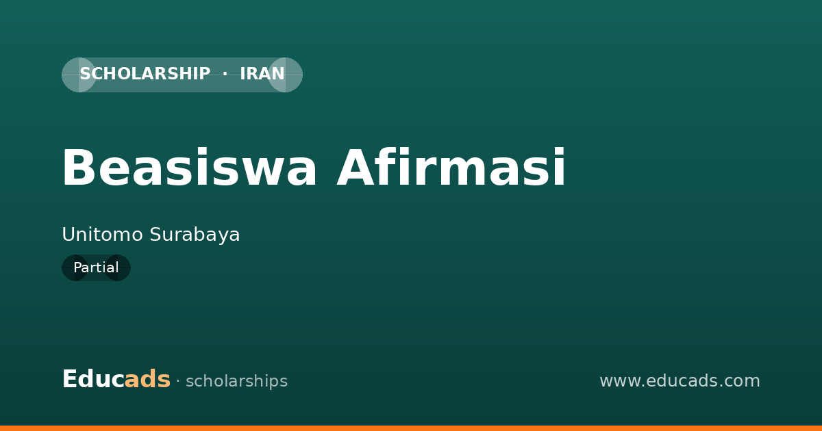 Beasiswa Afirmasi scholarship