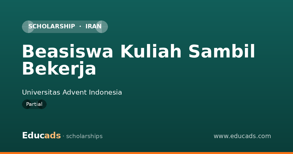 Beasiswa Kuliah Sambil Bekerja scholarship