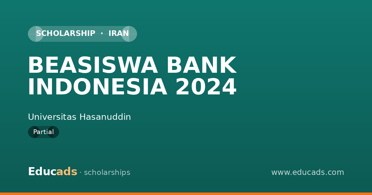 BEASISWA BANK INDONESIA 2024 scholarship
