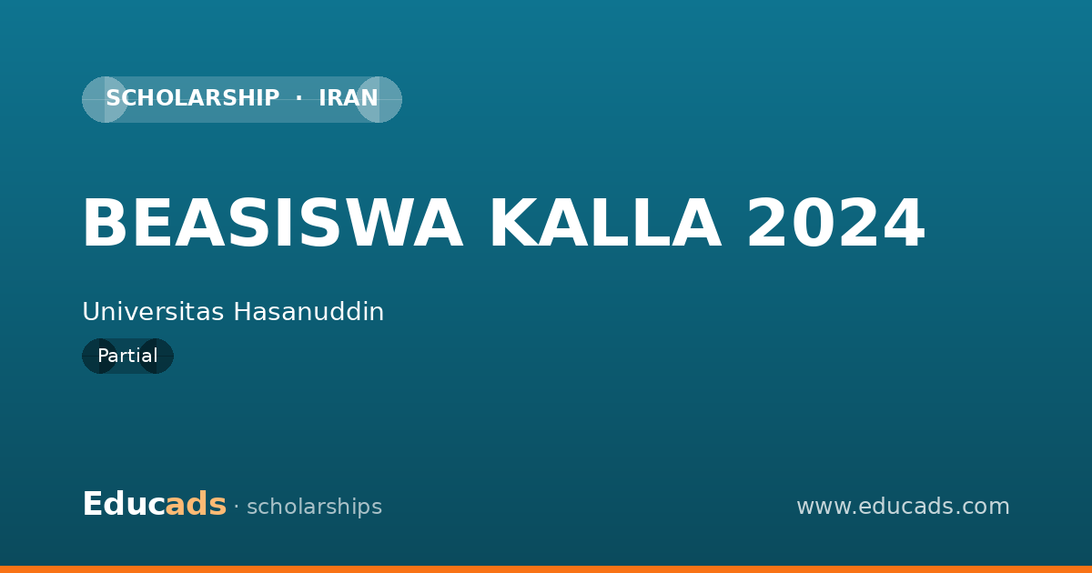 BEASISWA KALLA 2024 scholarship