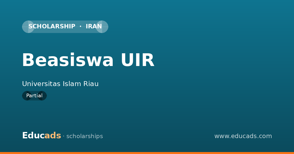 Beasiswa UIR scholarship
