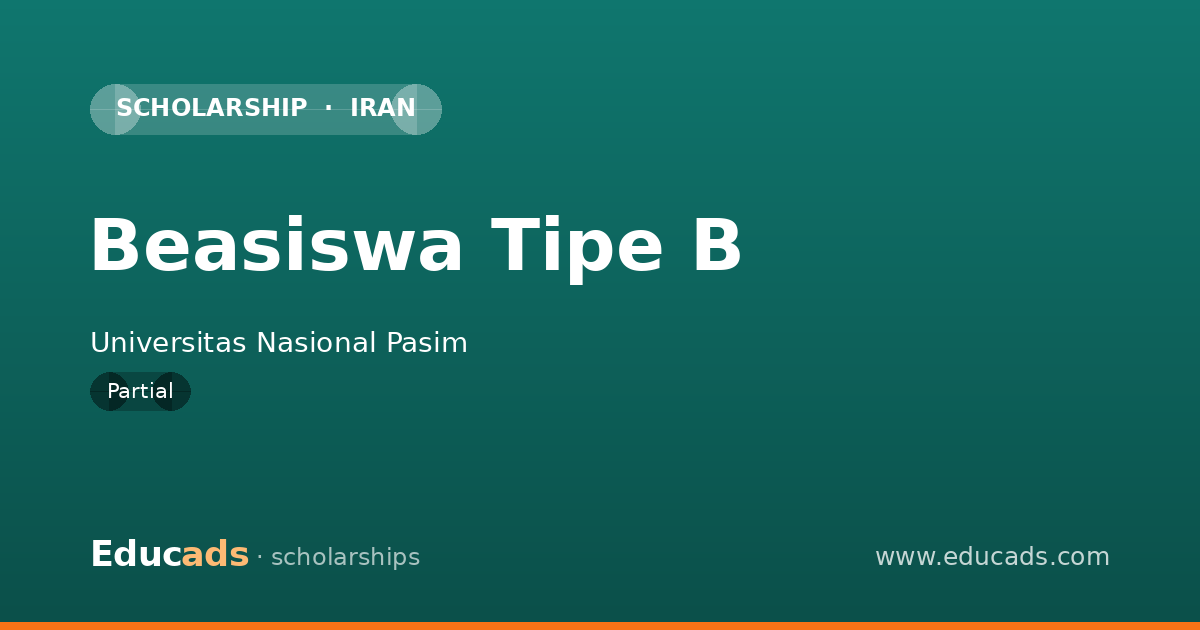 Beasiswa Tipe B scholarship