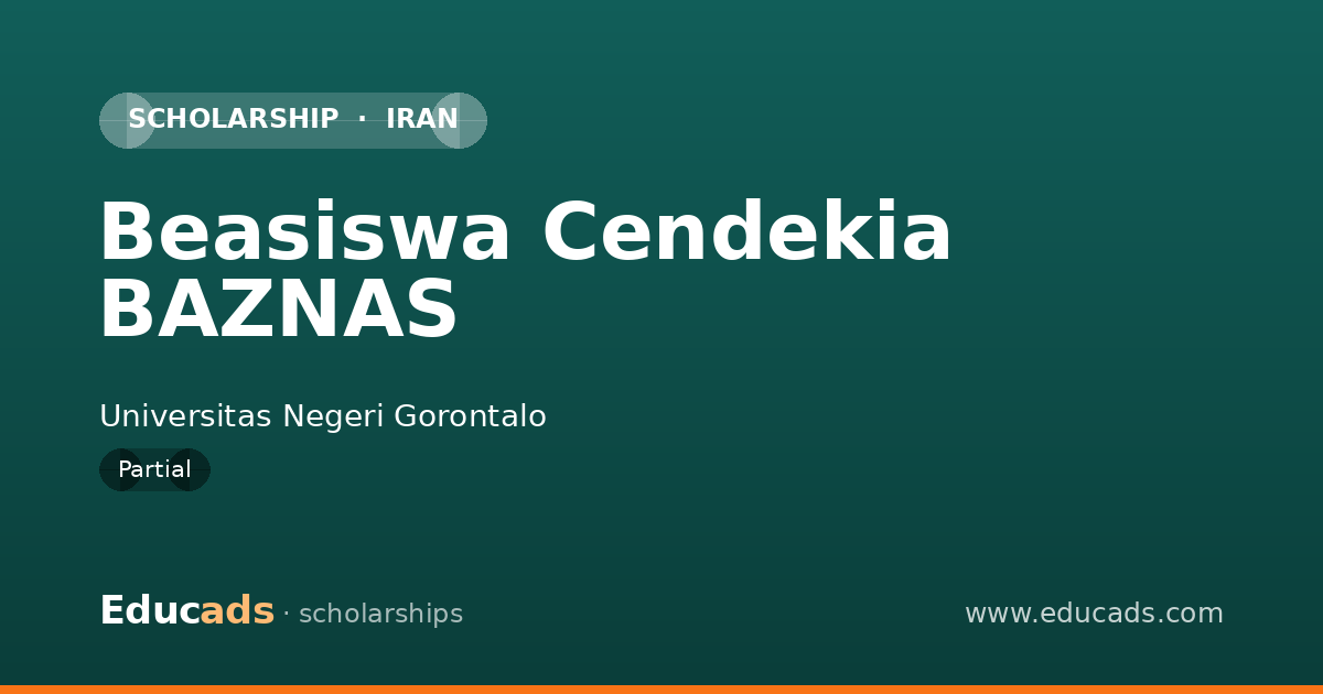 Beasiswa Cendekia BAZNAS scholarship