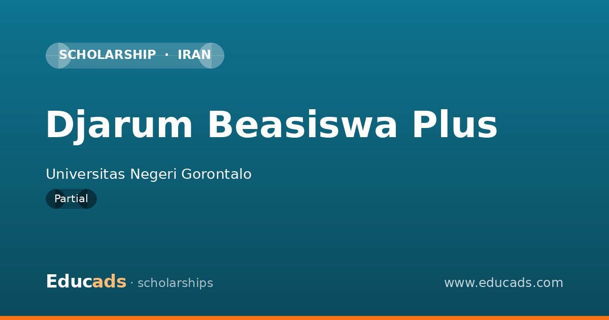 Djarum Beasiswa Plus scholarship
