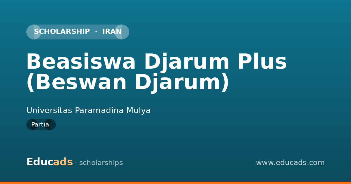 Beasiswa Djarum Plus (Beswan Djarum) scholarship