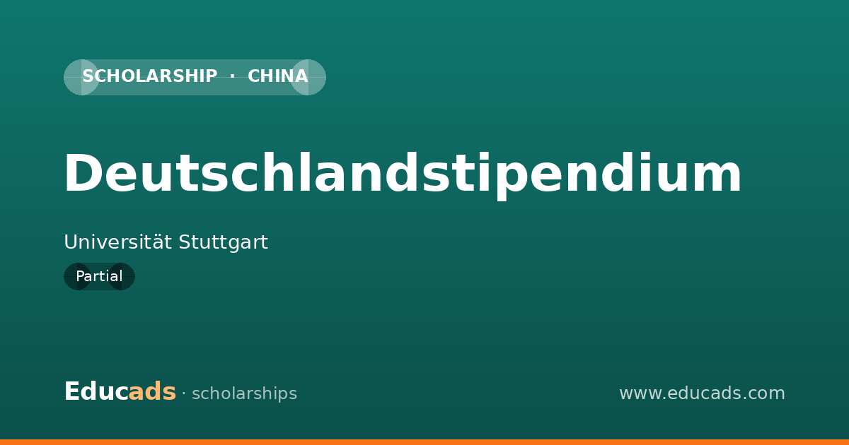 Deutschlandstipendium scholarship