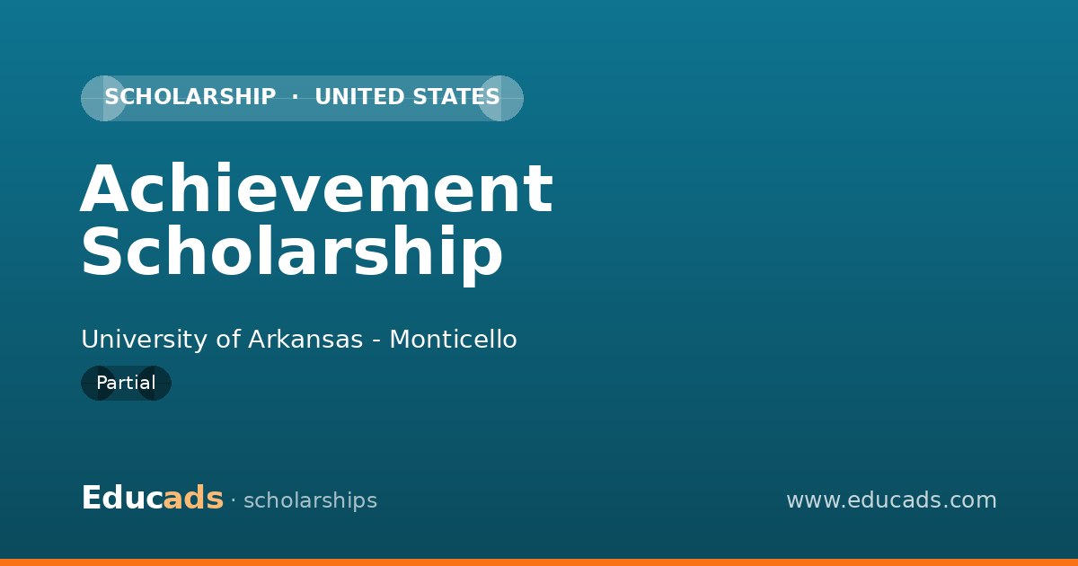 Achievement Scholarship scholarship