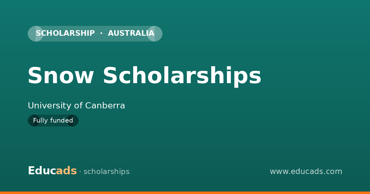 Snow Scholarships scholarship